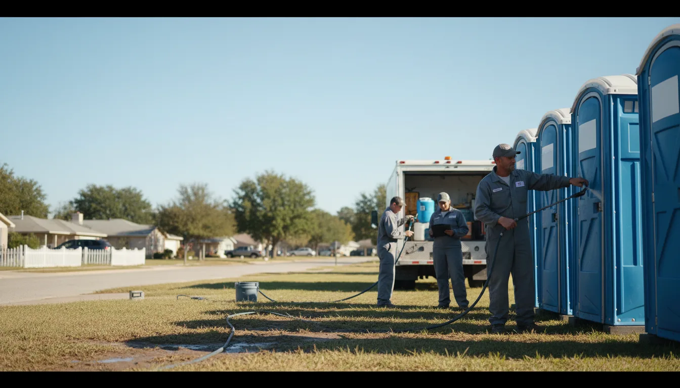 Long-Term Portable Toilet Rental in Saint Pauls, NC near me